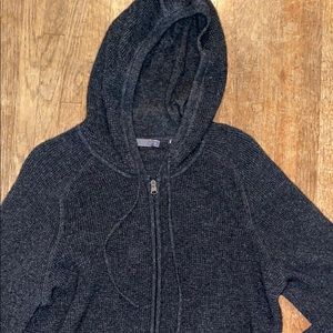 Vince Wool/Cashmere zip up hoodie